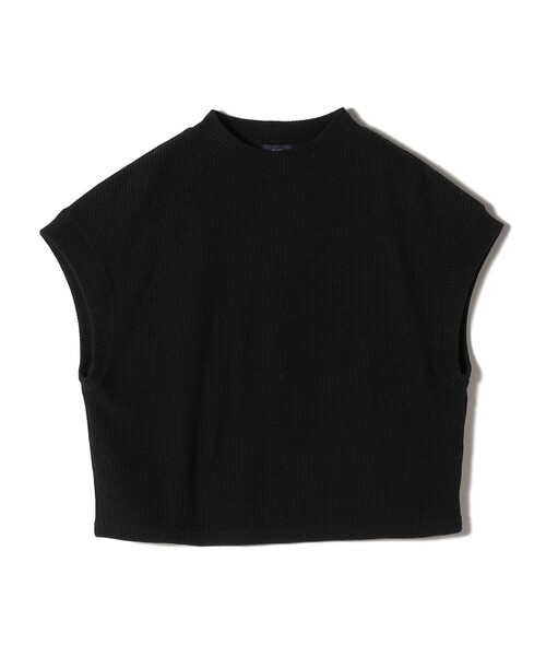 SHIPS(シップス)の「*〈手洗い可能〉ワイドアームリブニットソー◇(ベスト・レディース・オフホワイト/ブラック/ネイビー/キャメル/ライトイエロー・ONE SIZE)」の8枚目の写真