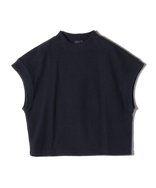 SHIPS(シップス)の「*〈手洗い可能〉ワイドアームリブニットソー◇(ベスト・レディース・オフホワイト/ブラック/ネイビー/キャメル/ライトイエロー・ONE SIZE)」の18枚目の写真