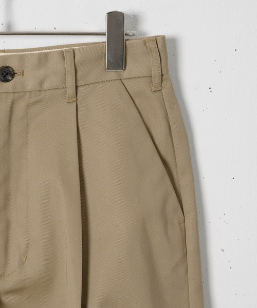 CASPER JOHN(キャスパージョン)の「ツイルワイドテーパードパンツ(その他パンツ・メンズ・ネイビー/ベージュ・マルチサイズ)」の22枚目の写真