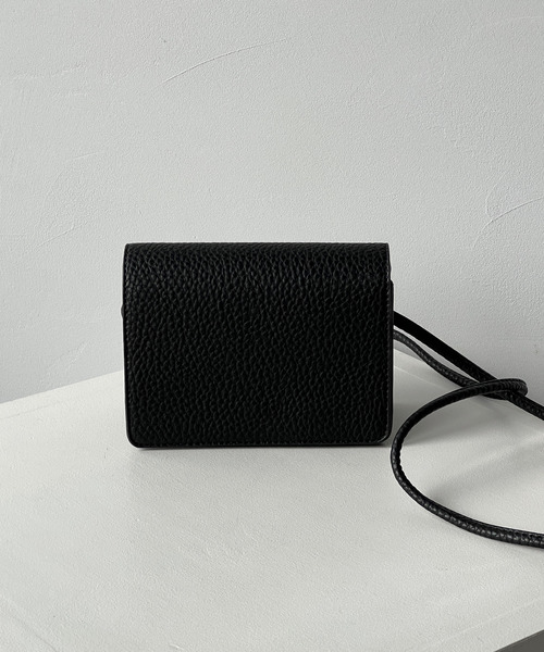 GIMME GIMME（ギミーギミー）の「【GIMME GIMME】Square shoulder bag gima22s008（ショルダーバッグ・レディース・グリーン/ピンク/ブラック・FREE）」の3枚目の写真