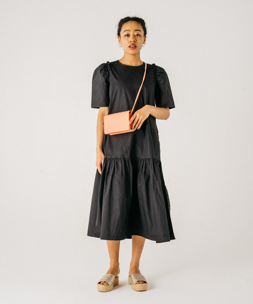 GIMME GIMME（ギミーギミー）の「【GIMME GIMME】Square shoulder bag gima22s008（ショルダーバッグ・レディース・グリーン/ピンク/ブラック・FREE）」の20枚目の写真