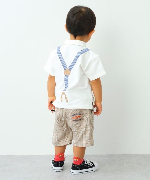 kladskap（クレードスコープ）の「チェック/迷彩5分丈シェフパンツ（その他パンツ・キッズ・ベージュ/グレー/カーキ・90cm/110cm/100cm/120cm/130cm）」の20枚目の写真