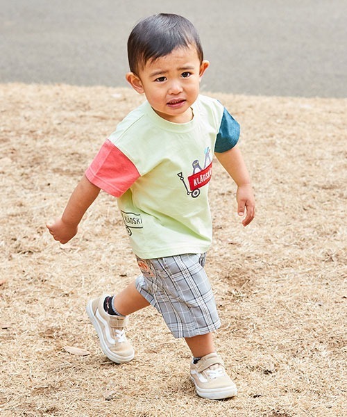 kladskap（クレードスコープ）の「チェック/迷彩5分丈シェフパンツ（その他パンツ・キッズ・ベージュ/グレー/カーキ・90cm/110cm/100cm/120cm/130cm）」の19枚目の写真