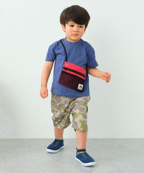 kladskap（クレードスコープ）の「チェック/迷彩5分丈シェフパンツ（その他パンツ・キッズ・ベージュ/グレー/カーキ・90cm/110cm/100cm/120cm/130cm）」の17枚目の写真