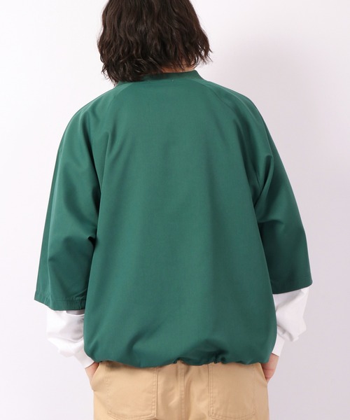 A.T,C in the attic homme(エーティーシーインジアティックオム)の「Vネック半袖ビッグシルエットプルオーバー(Tシャツ/カットソー・メンズ・ブラック/イエロー/グリーン・M/L)」の13枚目の写真