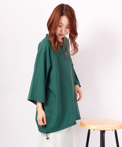 A.T,C in the attic homme(エーティーシーインジアティックオム)の「Vネック半袖ビッグシルエットプルオーバー(Tシャツ/カットソー・メンズ・ブラック/イエロー/グリーン・M/L)」の5枚目の写真