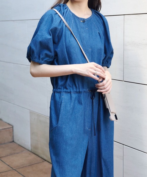 Banner Barrett（バナーバレット）の「デニムオールインワン（つなぎ/オールインワン・レディース・ブルー系その他/ワンウォッシュ・38）」の15枚目の写真