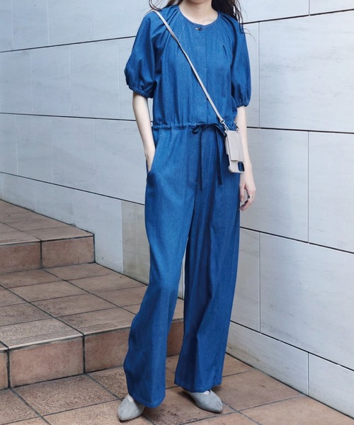 Banner Barrett（バナーバレット）の「デニムオールインワン（つなぎ/オールインワン・レディース・ブルー系その他/ワンウォッシュ・38）」の11枚目の写真