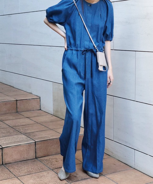 Banner Barrett（バナーバレット）の「デニムオールインワン（つなぎ/オールインワン・レディース・ブルー系その他/ワンウォッシュ・38）」の13枚目の写真