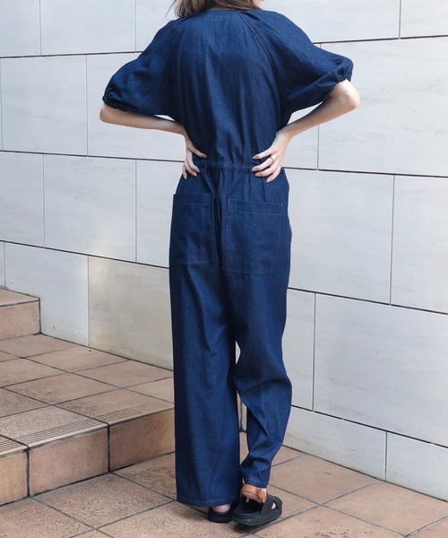 Banner Barrett（バナーバレット）の「デニムオールインワン（つなぎ/オールインワン・レディース・ブルー系その他/ワンウォッシュ・38）」の14枚目の写真