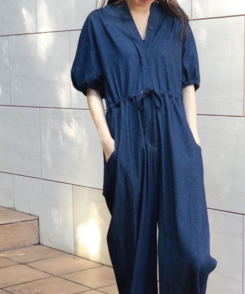 Banner Barrett（バナーバレット）の「デニムオールインワン（つなぎ/オールインワン・レディース・ブルー系その他/ワンウォッシュ・38）」の10枚目の写真