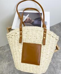 INGNI | ペーパー×合皮コンビトートバッグ(トートバッグ)