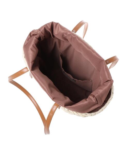 INGNI（イング）の「ペーパー×合皮コンビトートバッグ（トートバッグ・レディース・ベージュ系6/ベージュ系2・ONE SIZE）」の10枚目の写真