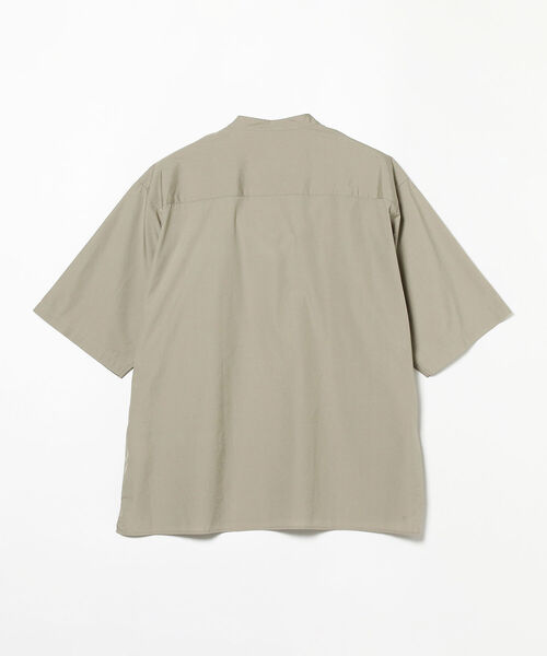 BEAMS（ビームス）の「BEAMS / バンドカラー イージーシャツ（シャツ/ブラウス・メンズ・ブルー系その他4/ベージュ・MEDIUM/LARGE/X-LARGE/SMALL）」の11枚目の写真