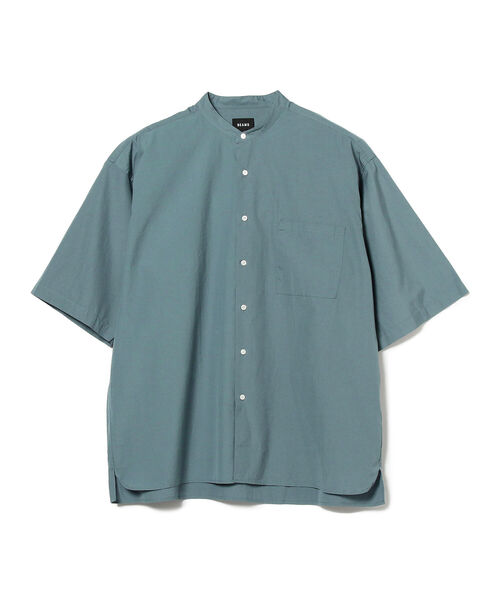 BEAMS（ビームス）の「BEAMS / バンドカラー イージーシャツ（シャツ/ブラウス・メンズ・ブルー系その他4/ベージュ・MEDIUM/LARGE/X-LARGE/SMALL）」の13枚目の写真