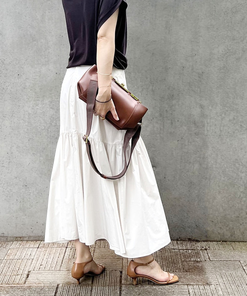 plage（プラージュ）の「【R'IAM】タフタスカート3◇（スカート）」 - WEAR