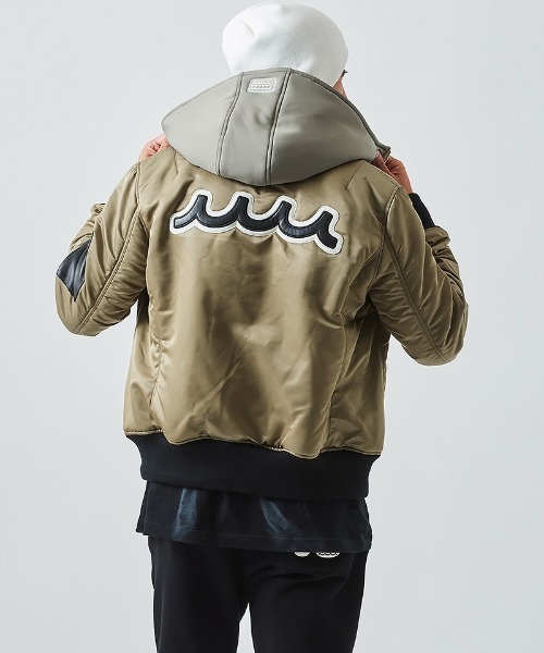 ACANTHUS（アカンサス）の「mj8566- muta Nylon Hooded MA-1