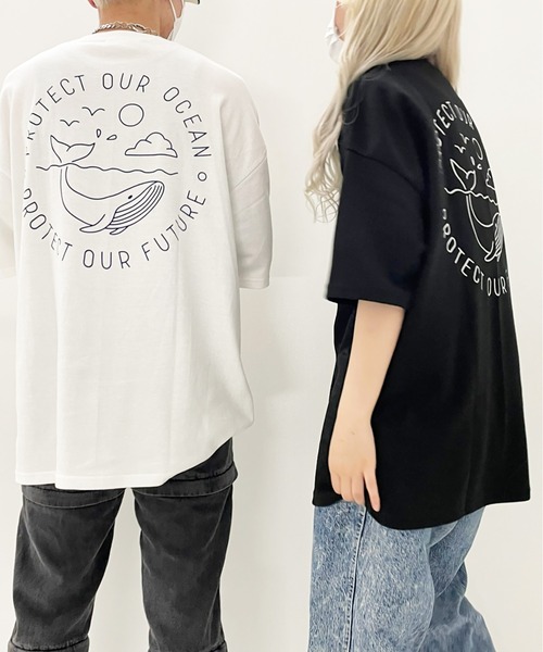 セール 韓国 ファッション ストリート ブランド Whale Print Tee メンズ レディース ユニセックス Tシャツ カットソー Status ステイタス のファッション通販 Zozotown