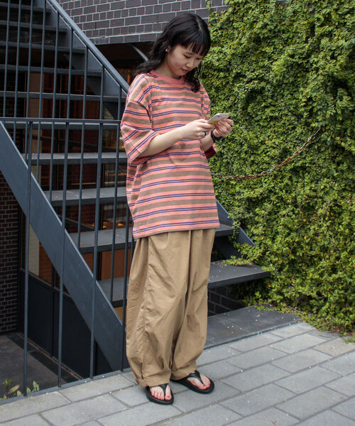 GLOSTER（グロスター）の「【GLOSTER/グロスター】ヴィンテージ加工 OLDボーダーTシャツ（Tシャツ/カットソー・メンズ・ブラック/レッド/ブルー/グリーン・MEDIUM/LARGE）」の21枚目の写真