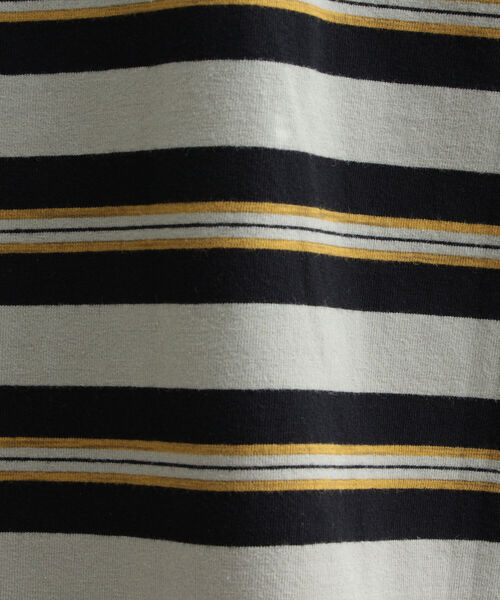 GLOSTER（グロスター）の「【GLOSTER/グロスター】ヴィンテージ加工 OLDボーダーTシャツ（Tシャツ/カットソー・メンズ・ブラック/レッド/ブルー/グリーン・MEDIUM/LARGE）」の15枚目の写真