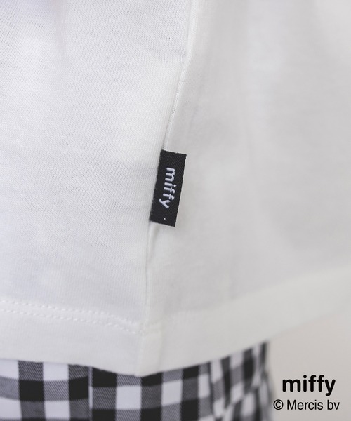 Miffy( ミッフィー)の「【Miffy/ミッフィー】フェイス半袖Tシャツ(Tシャツ/カットソー・キッズ・ブラウン/オフホワイト・90/100/110/120/130)」の22枚目の写真