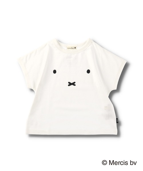 【 3色セット】miffyフェイス柄Tシャツ【M】 miffy/ミッフィー】英字プリント半袖Tシャツ Life Style by