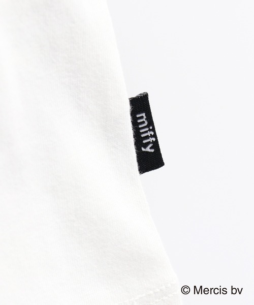 Miffy( ミッフィー)の「【Miffy/ミッフィー】フェイス半袖Tシャツ(Tシャツ/カットソー・キッズ・ブラウン/オフホワイト・90/100/110/120/130)」の6枚目の写真