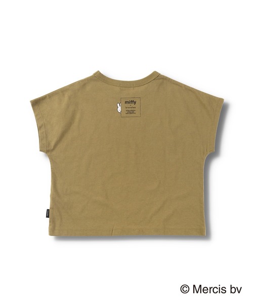 Miffy( ミッフィー)の「【Miffy/ミッフィー】フェイス半袖Tシャツ(Tシャツ/カットソー・キッズ・ブラウン/オフホワイト・90/100/110/120/130)」の9枚目の写真