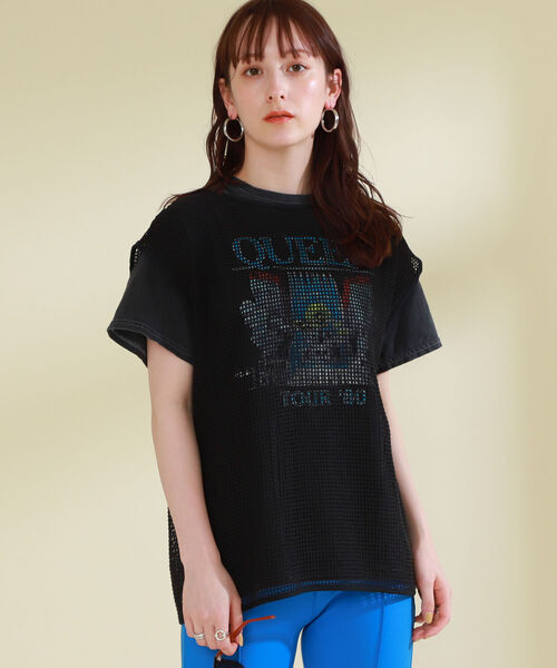 Ray BEAMS(レイビームス)の「Ray BEAMS / バック リボン メッシュ ベスト(ベスト・レディース・ホワイト/ブラック・ONE SIZE)」の13枚目の写真