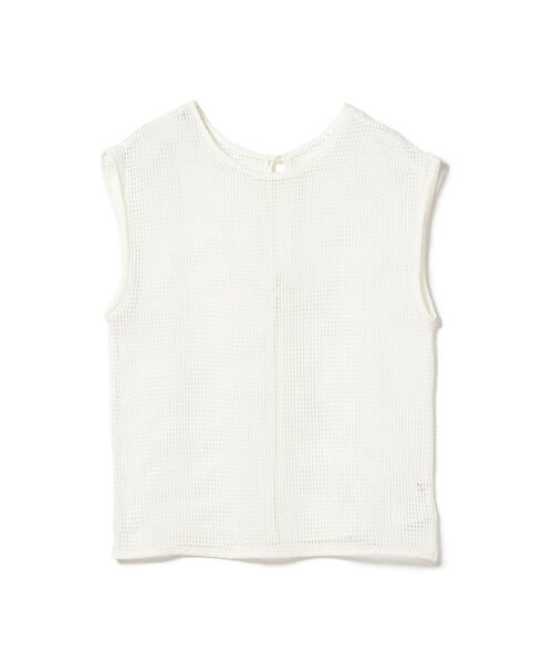 Ray BEAMS(レイビームス)の「Ray BEAMS / バック リボン メッシュ ベスト(ベスト・レディース・ホワイト/ブラック・ONE SIZE)」の16枚目の写真