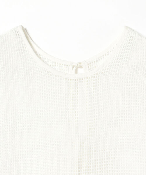 Ray BEAMS(レイビームス)の「Ray BEAMS / バック リボン メッシュ ベスト(ベスト・レディース・ホワイト/ブラック・ONE SIZE)」の17枚目の写真