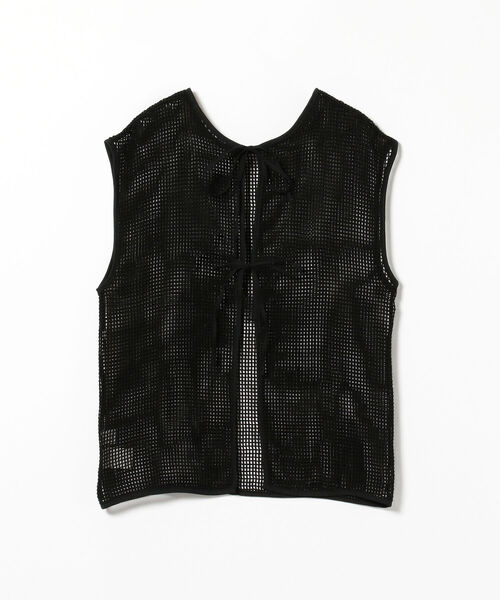 Ray BEAMS(レイビームス)の「Ray BEAMS / バック リボン メッシュ ベスト(ベスト・レディース・ホワイト/ブラック・ONE SIZE)」の22枚目の写真