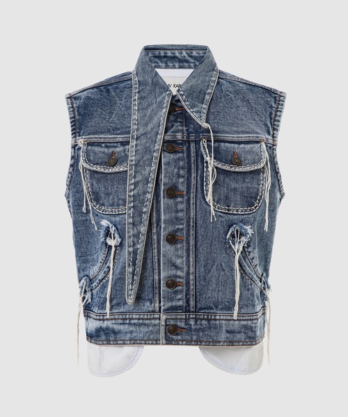 Dhruv Kapoor（ドゥルーフ・カプール）の「HANDCRAFTED DENIM JACKET 