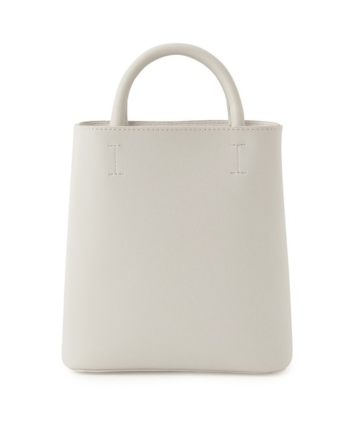 ADAM ET ROPE'（アダムエロペ）の「ダブルポケット2WAYバッグ（ショルダーバッグ・レディース・オフホワイト/キャメル/ブラック・FREE）」の10枚目の写真