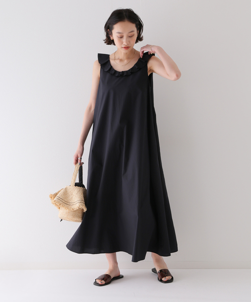 SLOBE IENA（スローブイエナ）の「タイプライターフリルノースリーブ