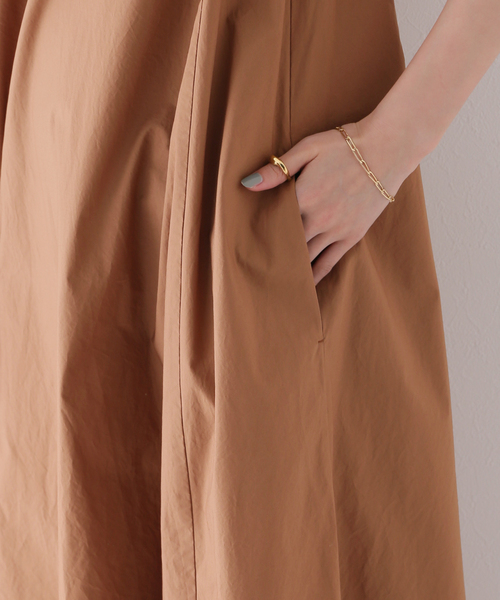 SLOBE IENA（スローブイエナ）の「ピンタックフリルワンピース