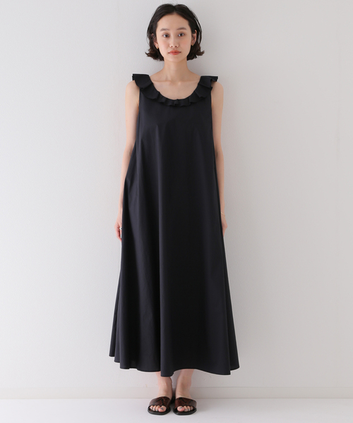 【最終値下げ】SLOBE IENA タイプライターフレンチワンピース　36 最終値下げ】SLOBE IENA タイプライターフレンチワンピース 36