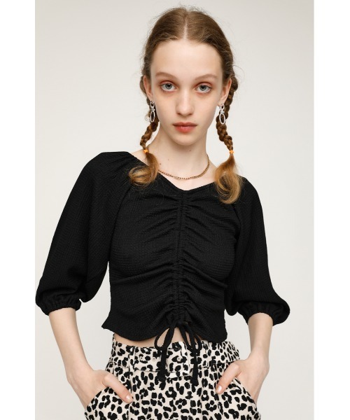 ALEXIASTAM shirring topsシャーリングトップス Shirring Top | ALEXIA STAM