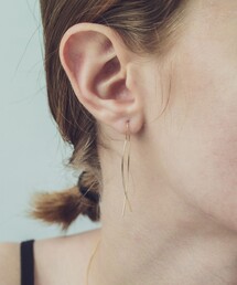 ete/エテ アメリカンピアス 10K イエローゴールド *証明書付き ete エテ ピアス K10 アメリカン チェーン バー ギフト 国内発送