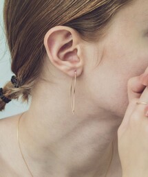 ete（エテ）の「K10 アメリカンピアス（ピアス（両耳用））」 - WEAR