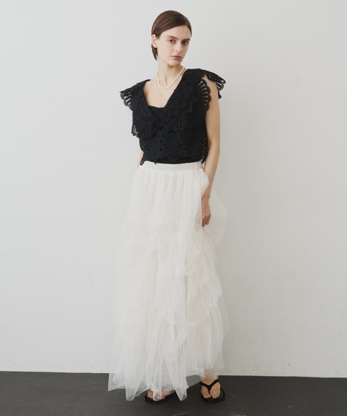 Carrie(ボリュームチュールスカート)（スカート）｜LA BELLE ETUDE