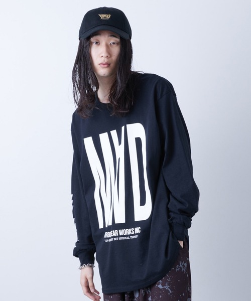 VIRGOwearworks(ヴァルゴウェアワークス)の「MAD(Tシャツ/カットソー・メンズ・ホワイト/ブラック/イエロー・2/4/3/5)」の2枚目の写真