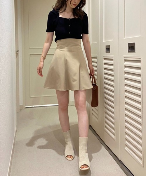 one after another NICE CLAUP(ワンアフターアナザーナイスクラップ)の「ニットブーツサンダル(ブーツ・レディース・ブラック/アイボリー・SMALL/MEDIUM/LARGE)」の19枚目の写真