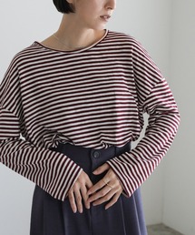 select MOCA | シンプルボーダーロングTシャツ(Tシャツ/カットソー)