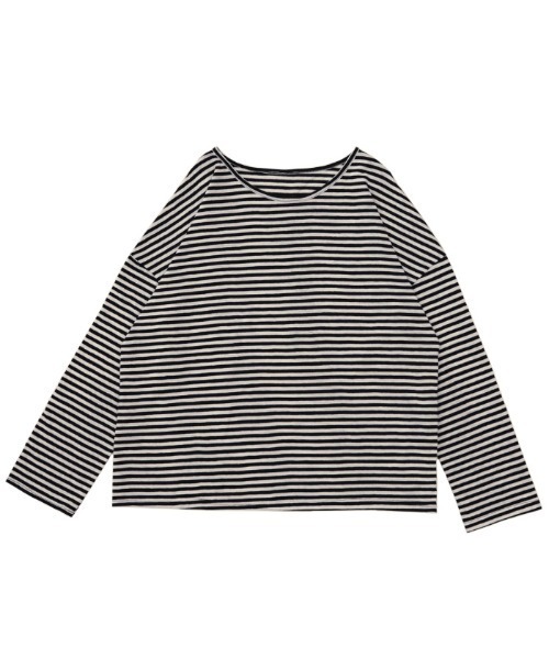 セール】【ZOZO限定】シンプルボーダーロングTシャツ（Tシャツ