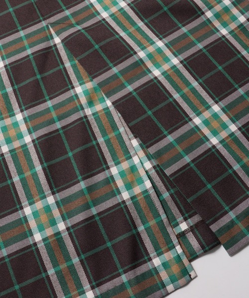 coca（coca）（コカ）の「チェック柄タイトスカート（スカート・レディース・ブラウン/ブルー・S/M/L）」の19枚目の写真