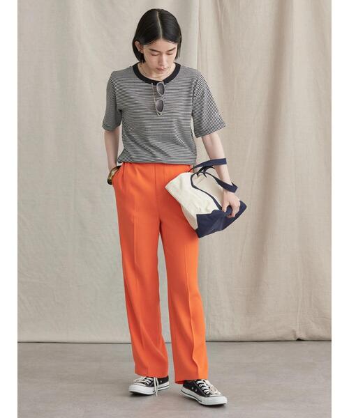 AMERICAN HOLIC（アメリカンホリック）の「モノトーンイロイロカットプルオーバー（Tシャツ/カットソー・レディース・ブラック/オフホワイト/A/B/C/D・M/L）」の9枚目の写真