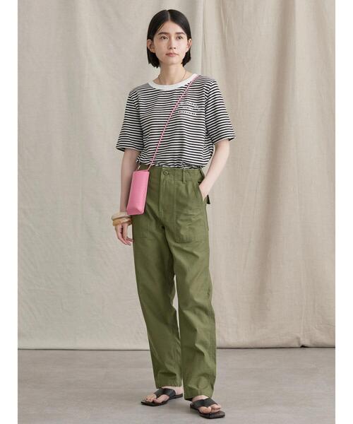 AMERICAN HOLIC（アメリカンホリック）の「モノトーンイロイロカットプルオーバー（Tシャツ/カットソー・レディース・ブラック/オフホワイト/A/B/C/D・M/L）」の17枚目の写真