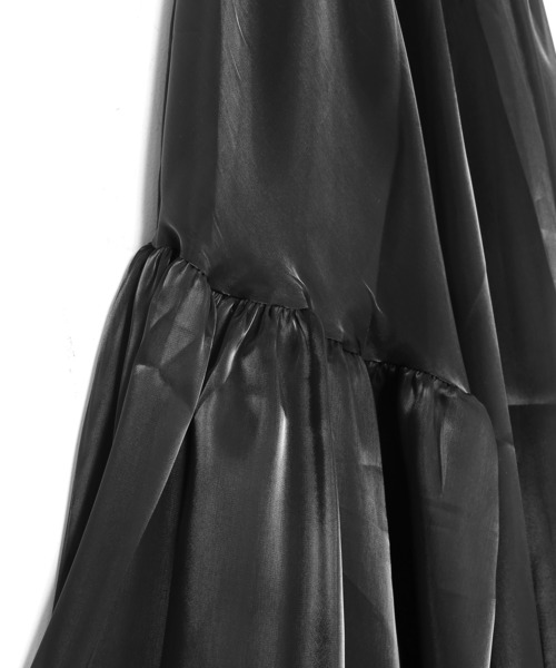 Figments（フィグメンツ）の「アシンメトリーロングスカート（スカート・レディース・ブラック・FREE）」の3枚目の写真