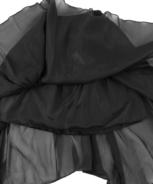 Figments（フィグメンツ）の「アシンメトリーロングスカート（スカート・レディース・ブラック・FREE）」の6枚目の写真